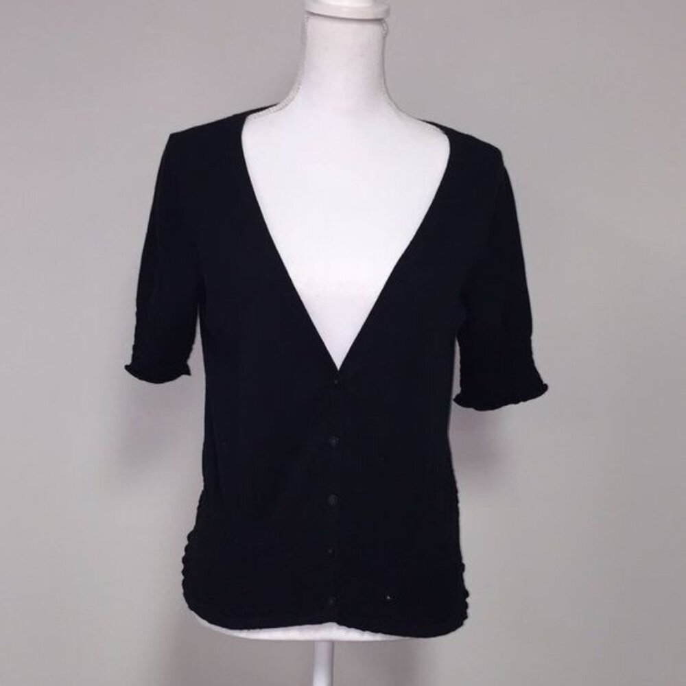 Old Navy Women’s Black V-neck Cardigan Large